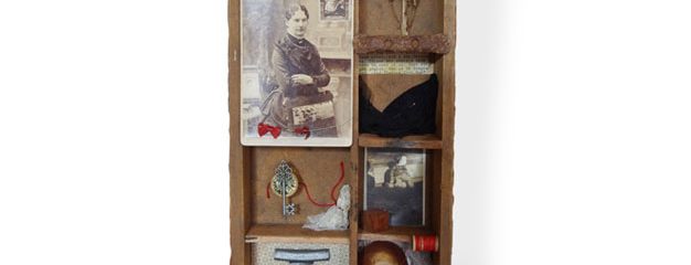 Better to Have Loved mixed media assemblage