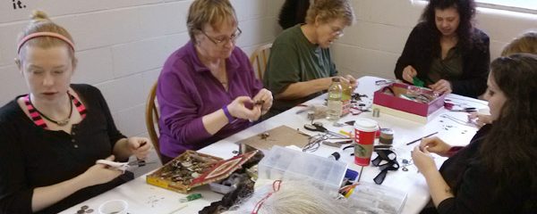 Steampunk jewelry making classes to begin in new home studio!