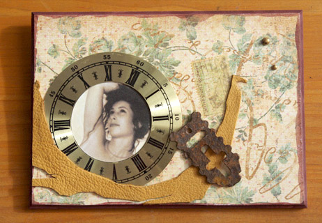 time traveler assemblage Karen Rainsong Mysticat steampunk